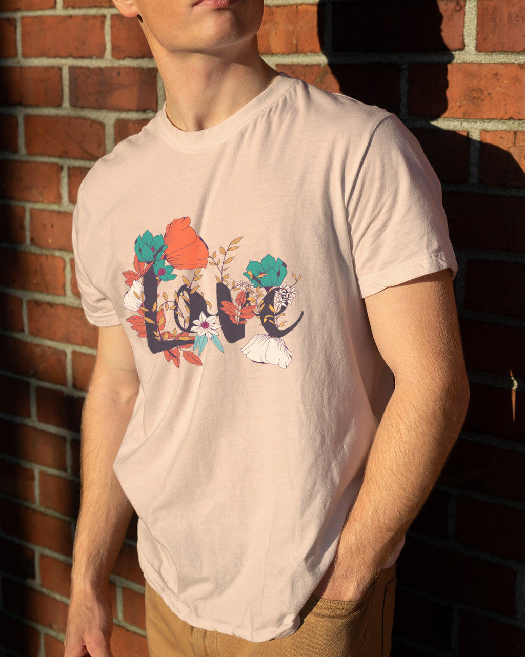 Unisex Floral Tee | Love