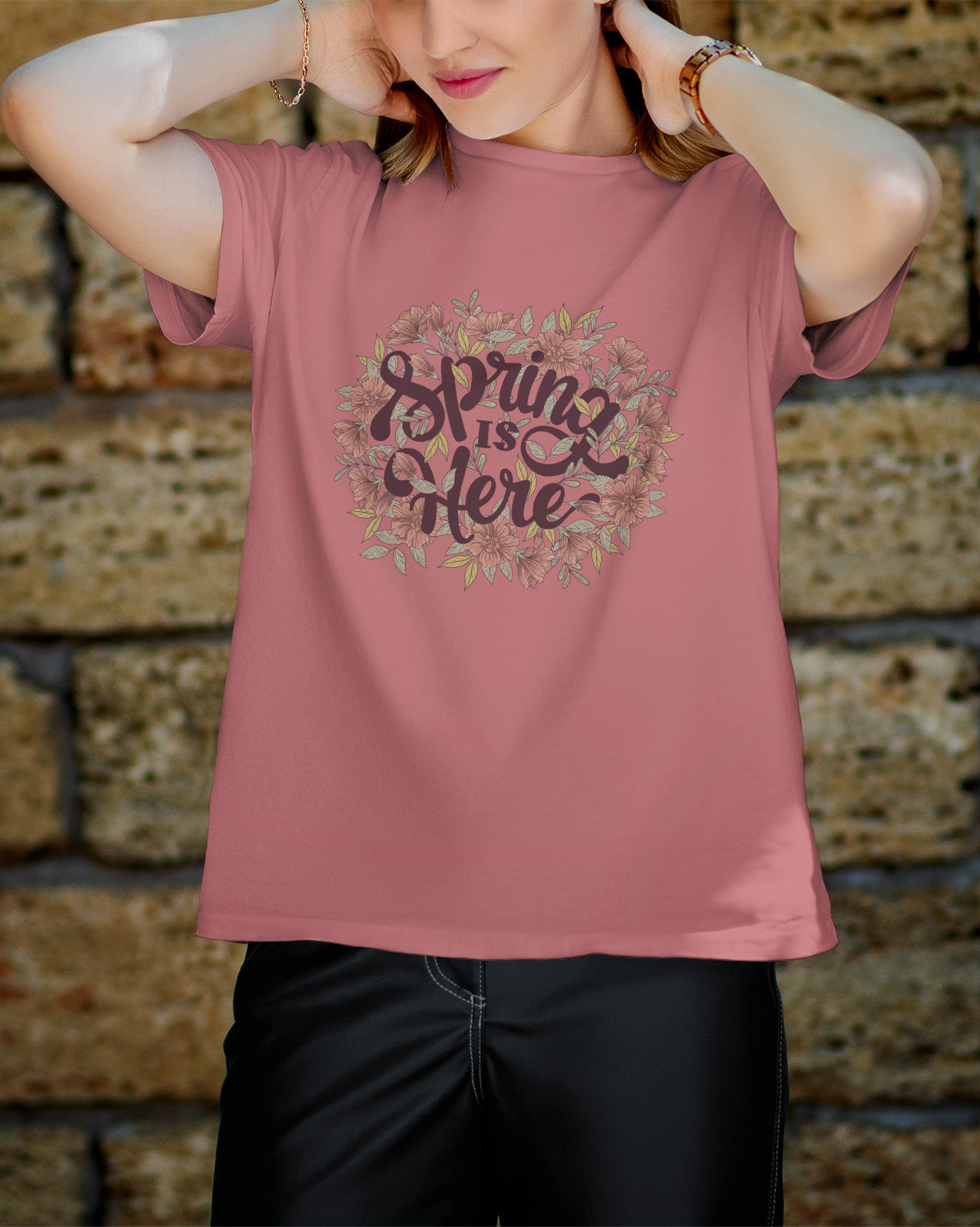 Unisex Floral Tee | Spring is Here