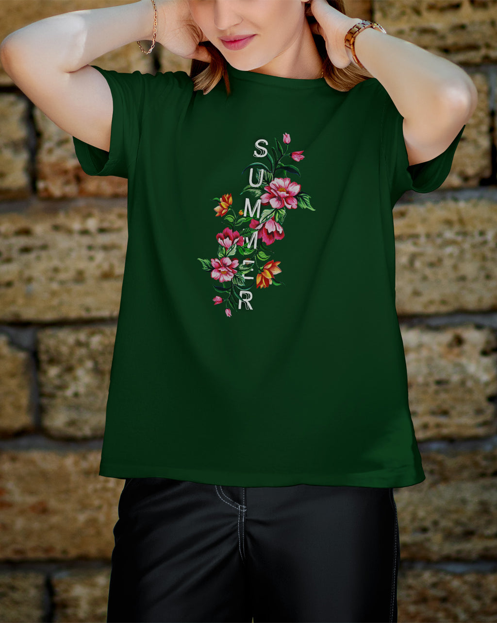 Unisex Floral Tee | Summer