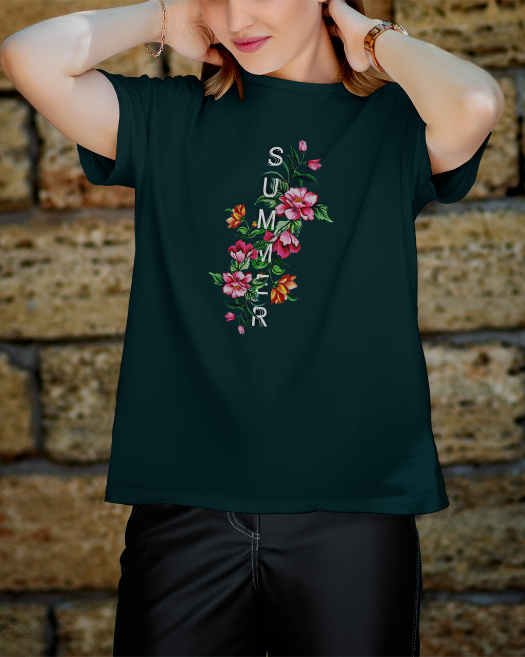 Unisex Floral Tee | Summer