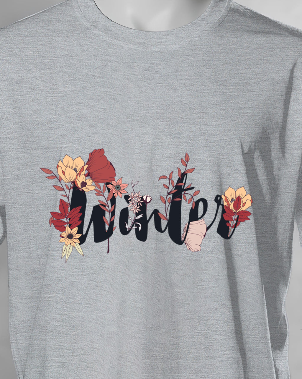 Unisex Floral Tee | Winter