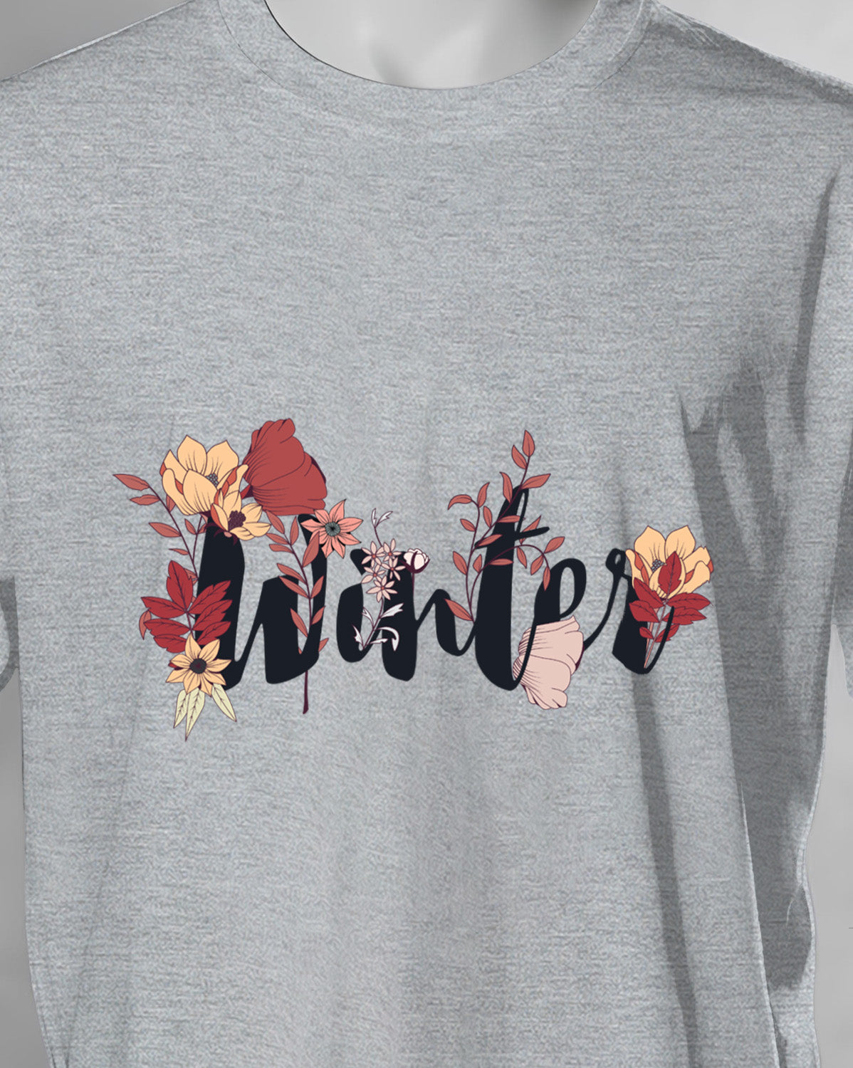 Unisex Floral Tee | Winter