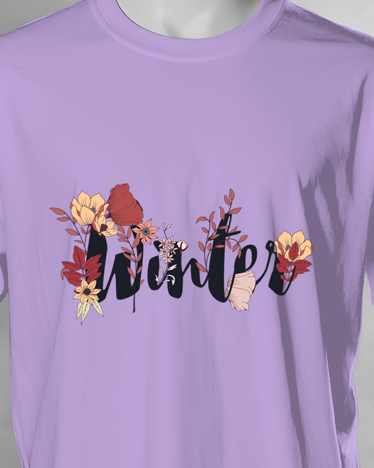 Unisex Floral Tee | Winter