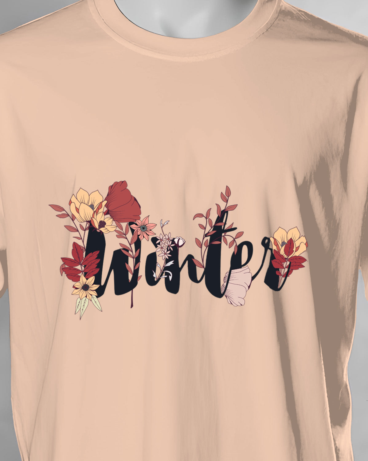 Unisex Floral Tee | Winter