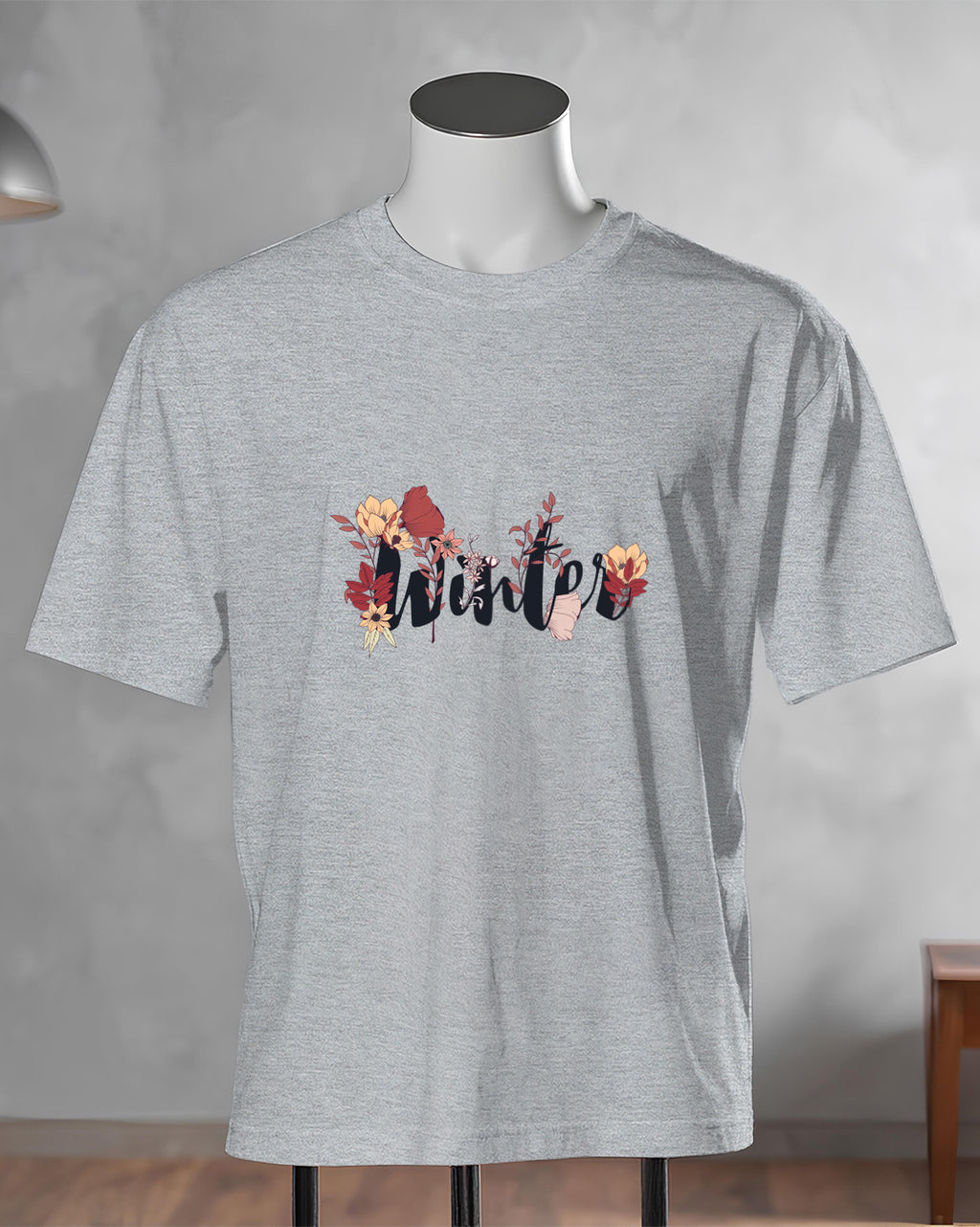 Unisex Floral Tee | Winter