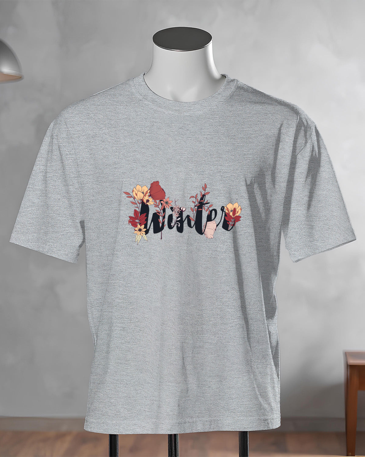 Unisex Floral Tee | Winter