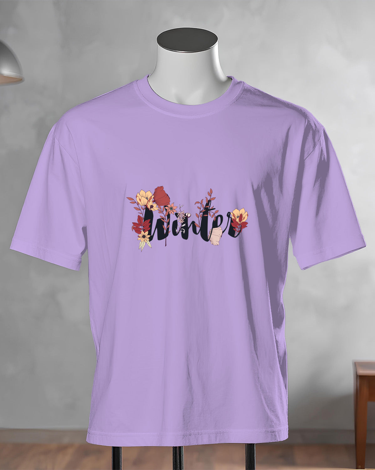 Unisex Floral Tee | Winter