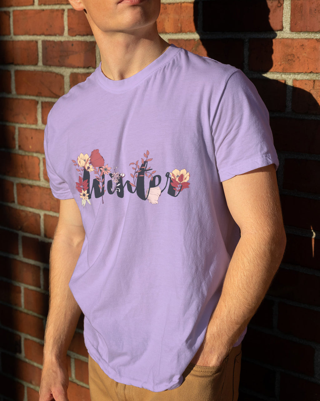 Unisex Floral Tee | Winter