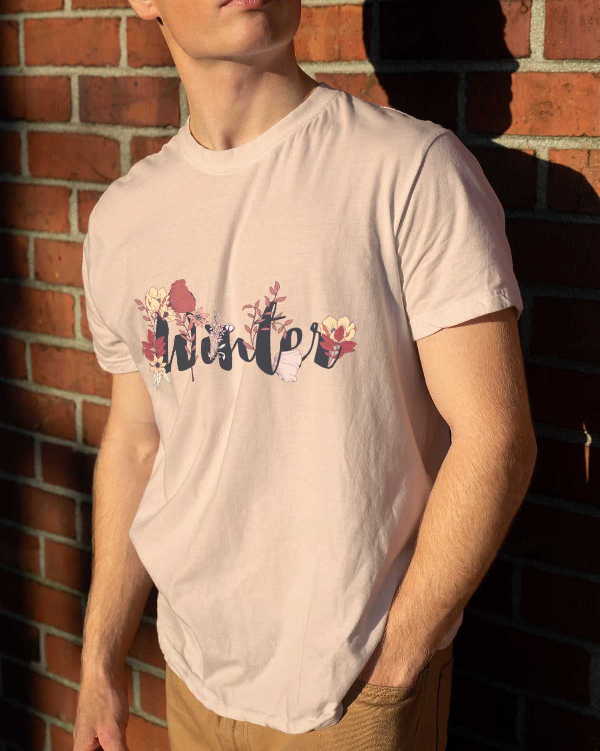 Unisex Floral Tee | Winter