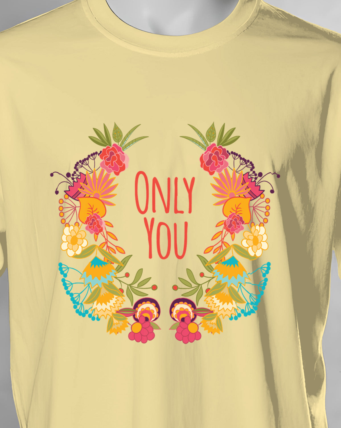 Unisex Floral Tee | Only You