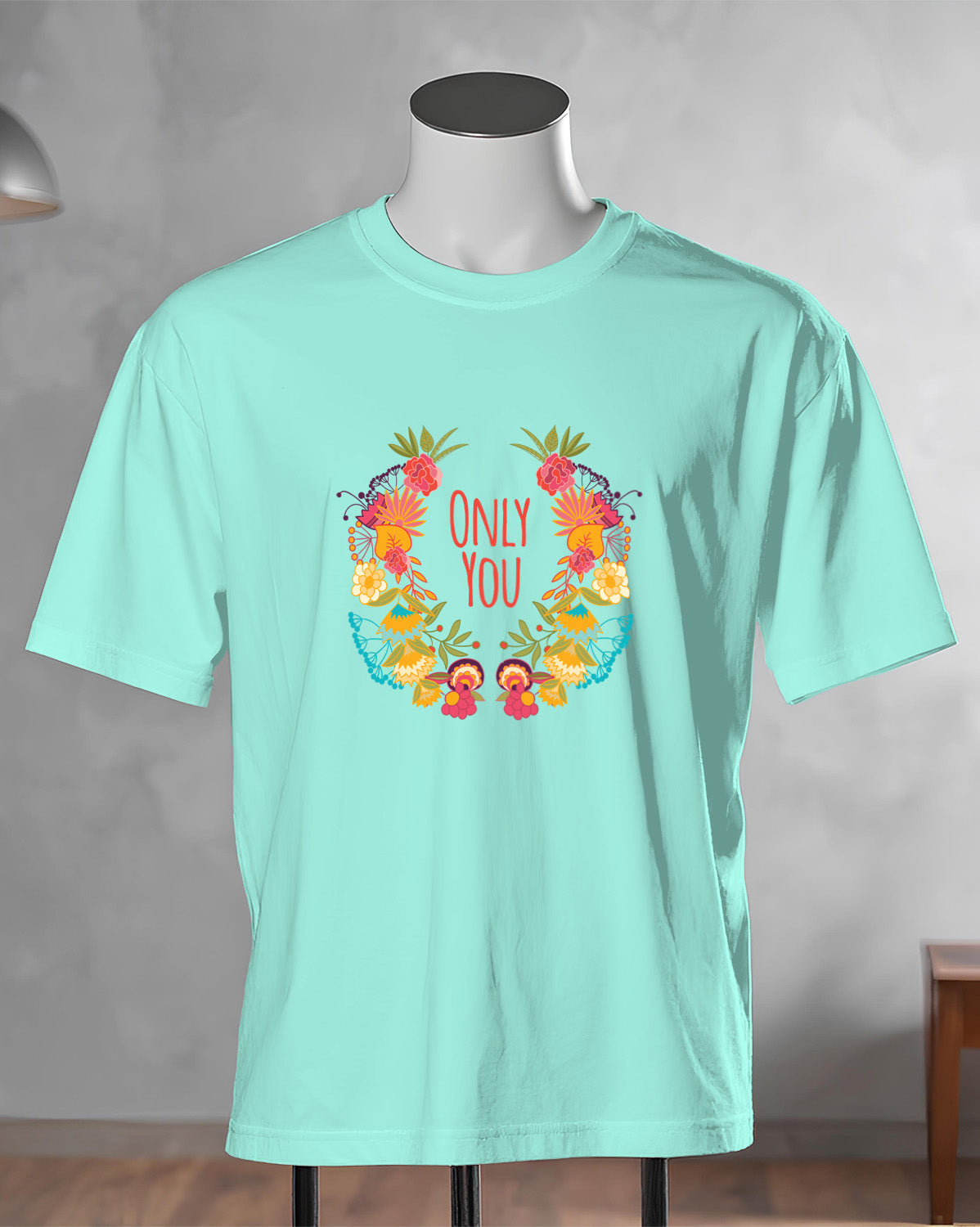 Unisex Floral Tee | Only You