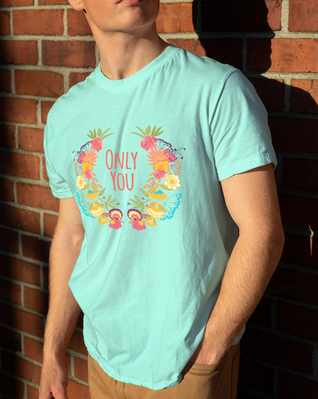 Unisex Floral Tee | Only You