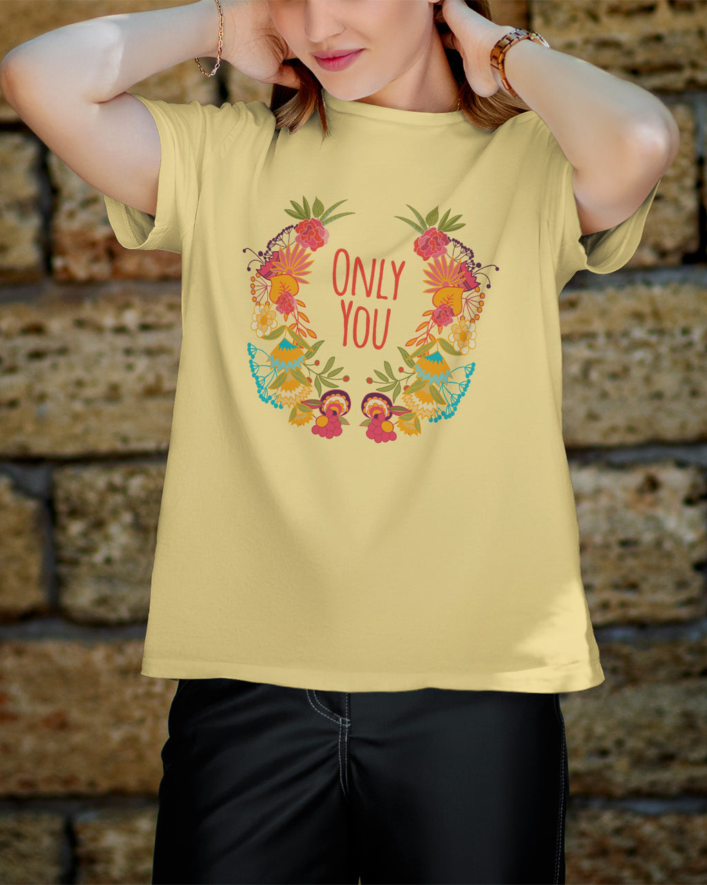Unisex Floral Tee | Only You