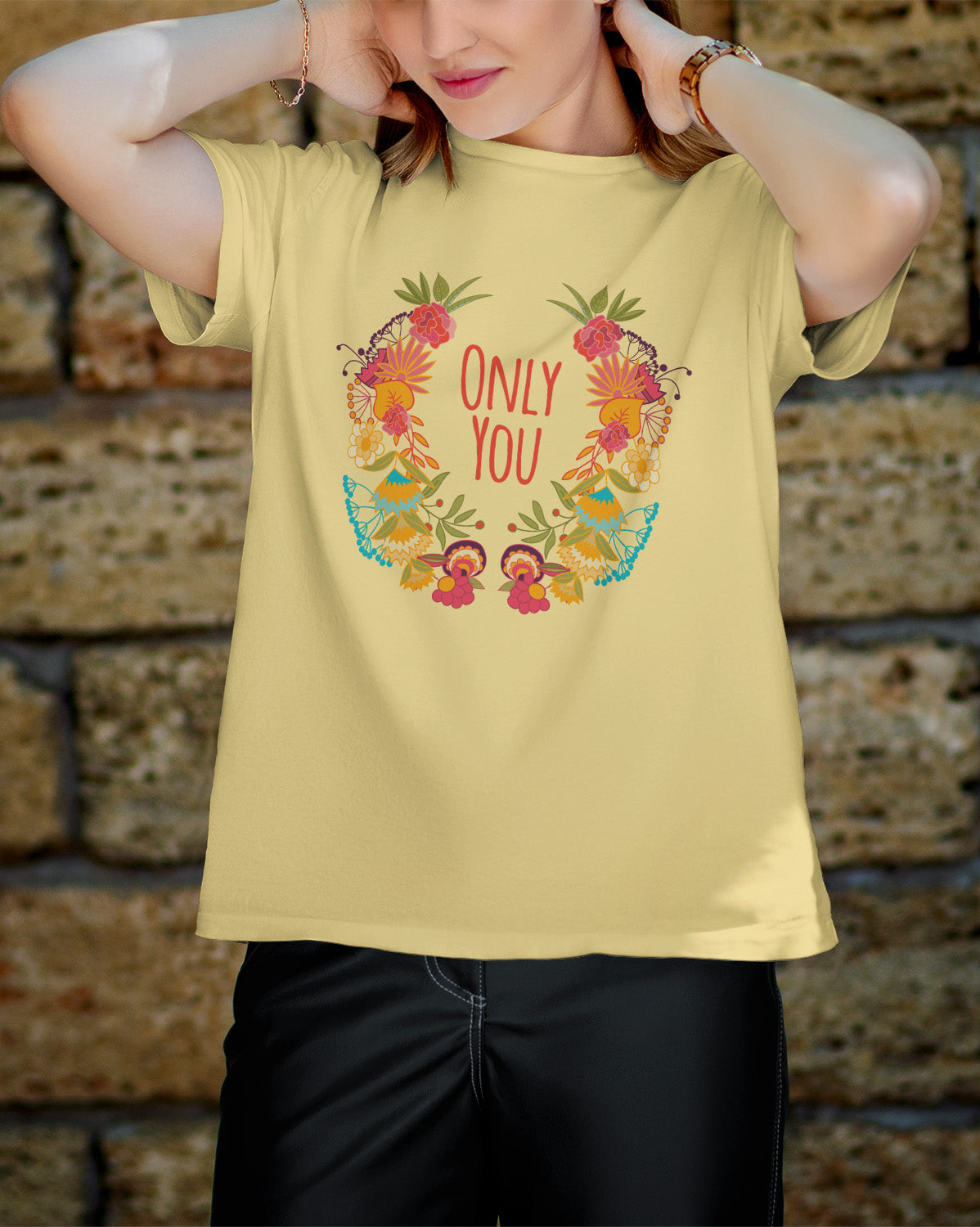 Unisex Floral Tee | Only You
