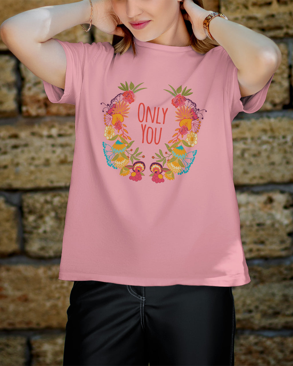Unisex Floral Tee | Only You