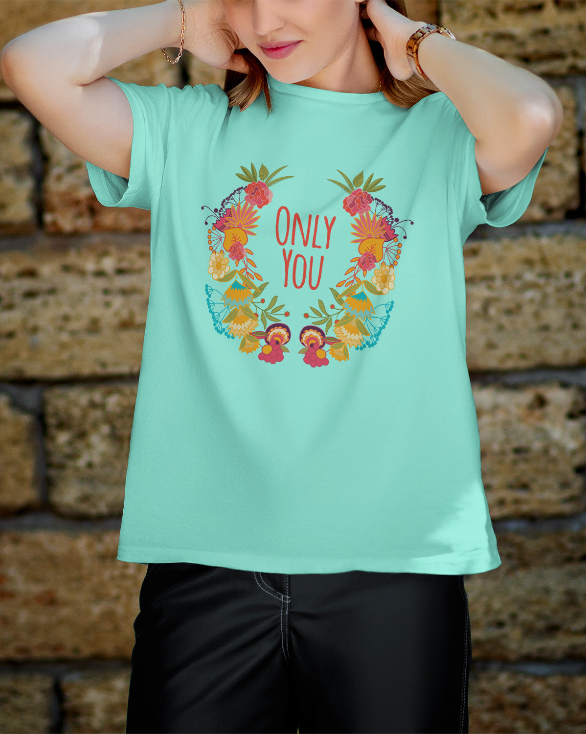 Unisex Floral Tee | Only You