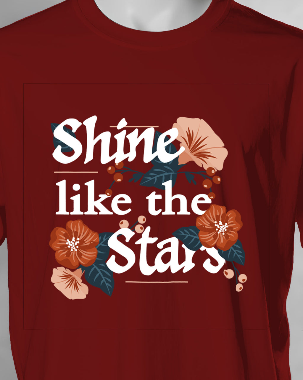 Unisex Floral Tee | The Star