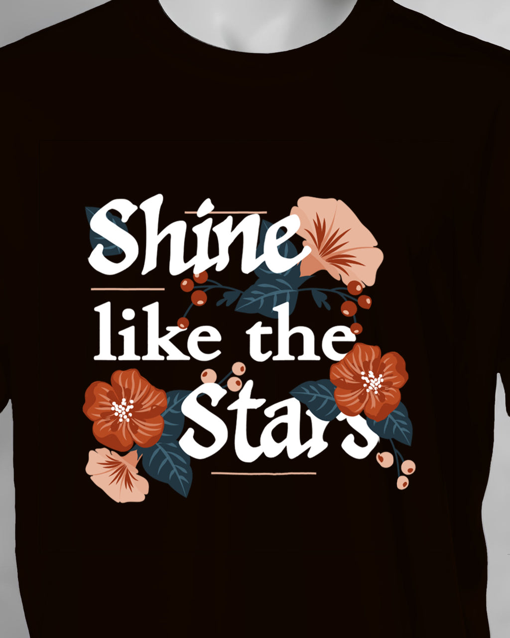 Unisex Floral Tee | The Star