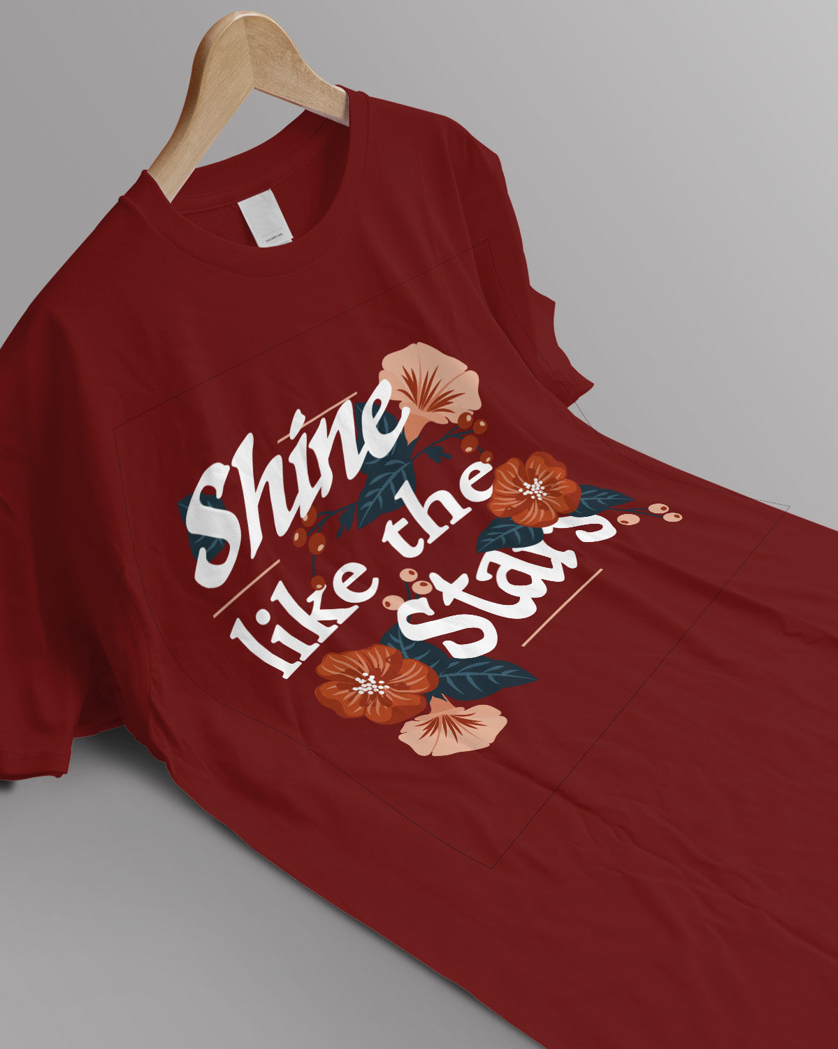 Unisex Floral Tee | The Star