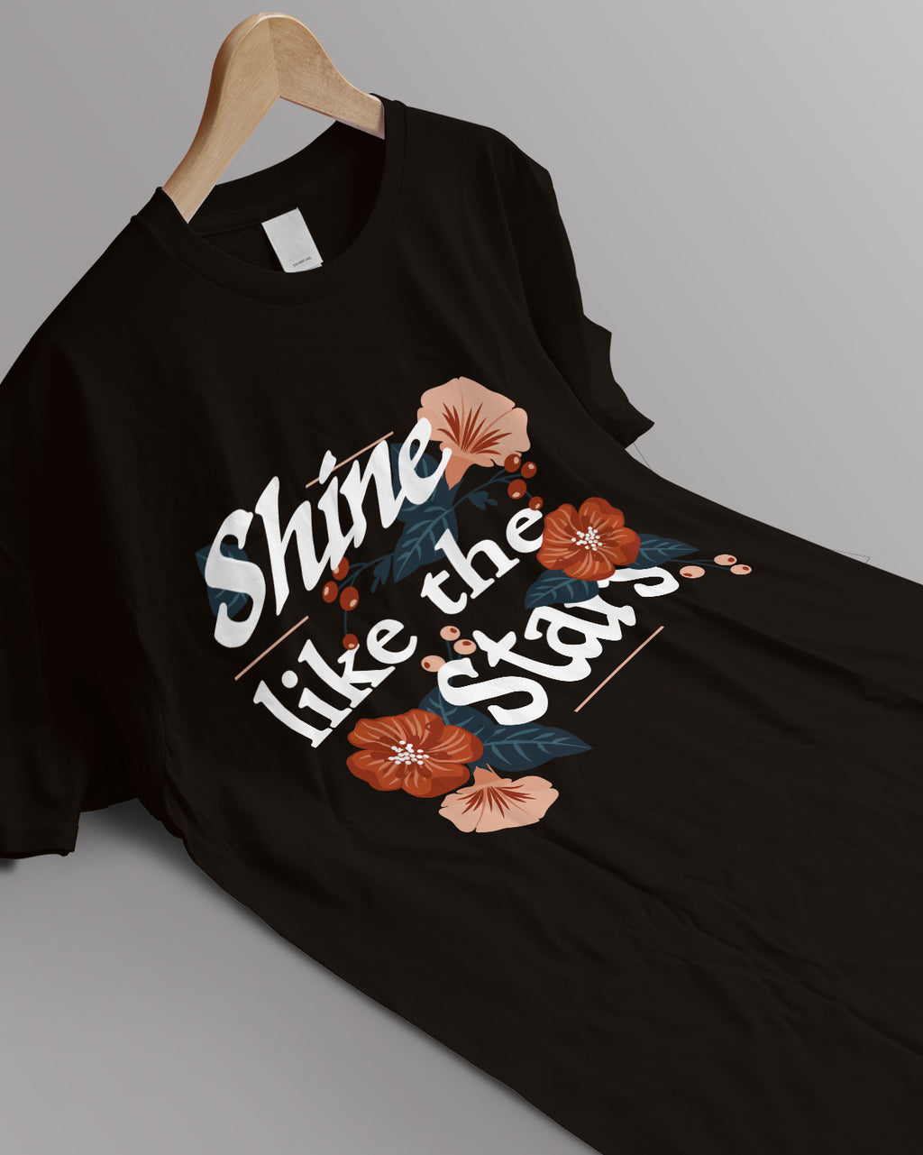 Unisex Floral Tee | The Star