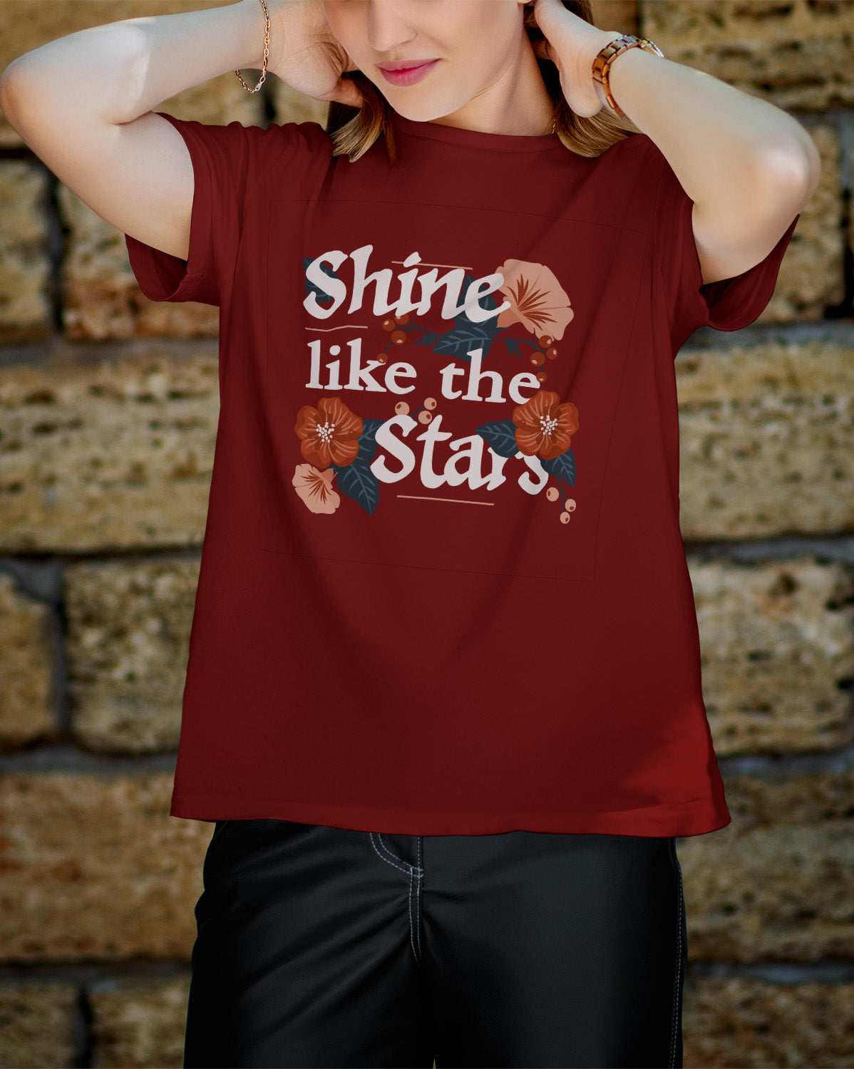 Unisex Floral Tee | The Star
