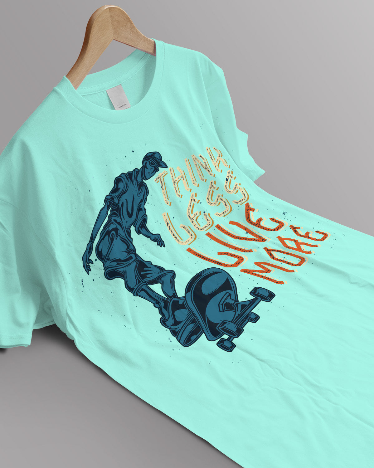 Unisex Retro Tee | Think less Live more