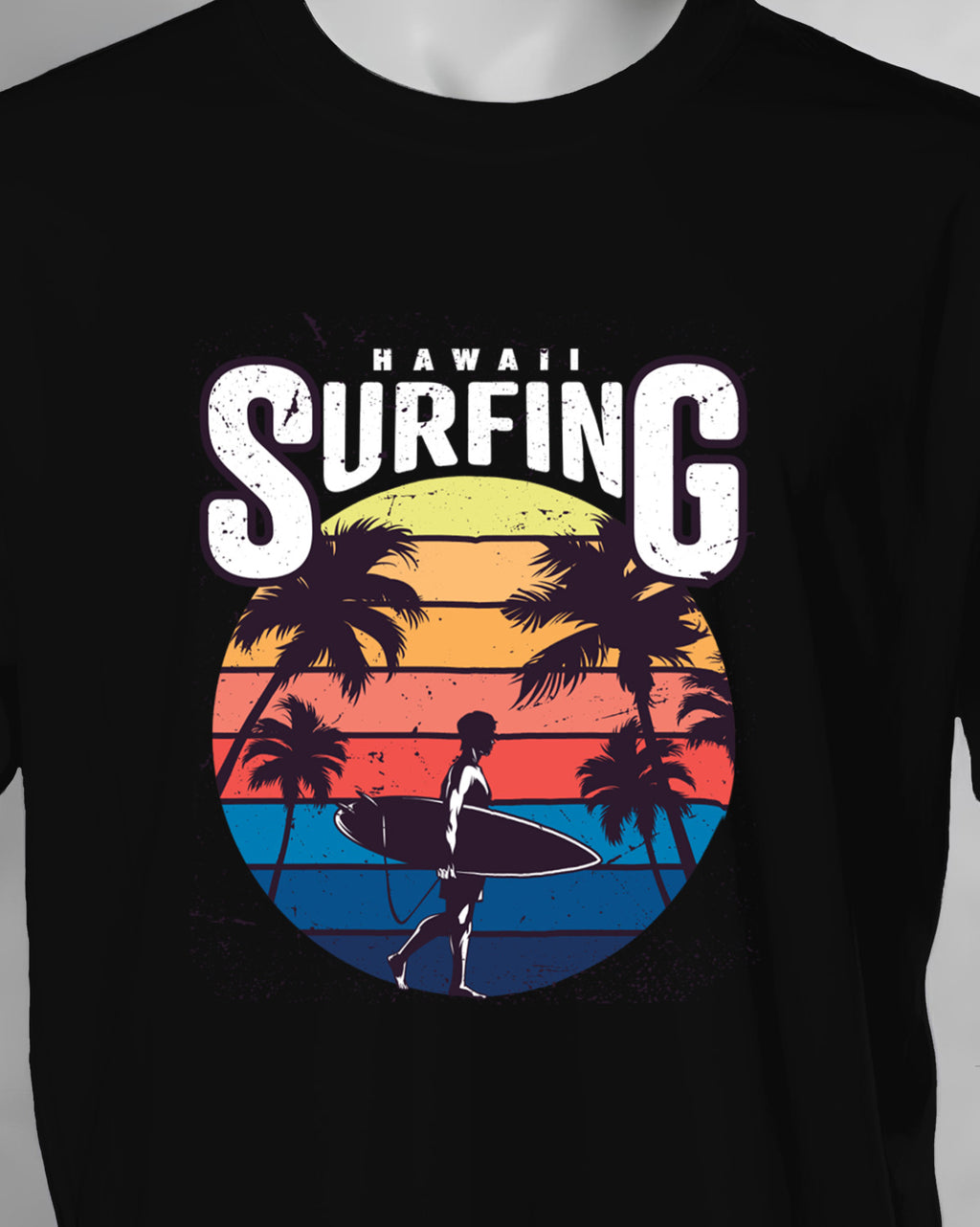 Unisex Retro Tee | Surfing