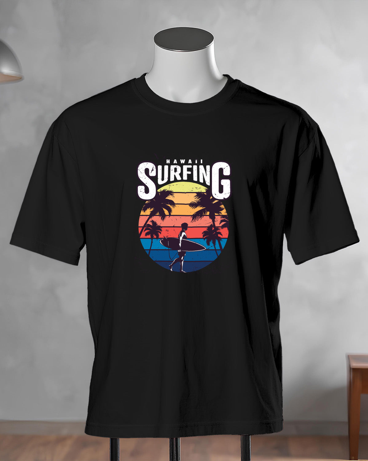 Unisex Retro Tee | Surfing