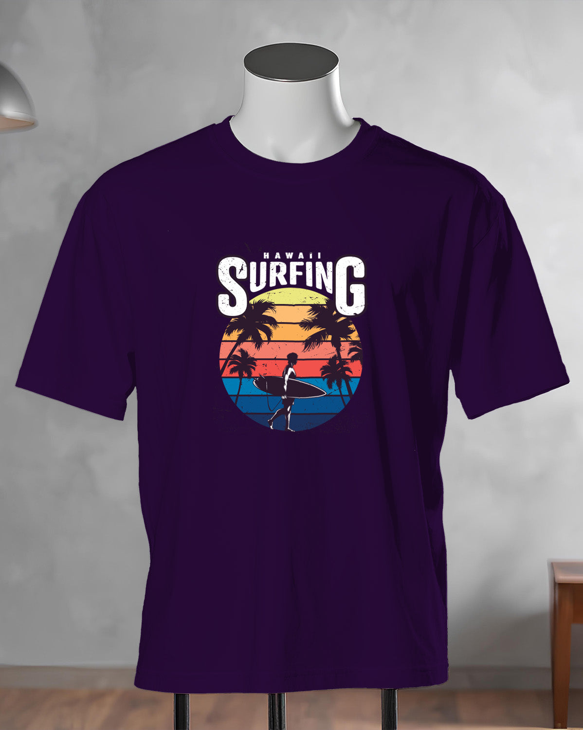 Unisex Retro Tee | Surfing