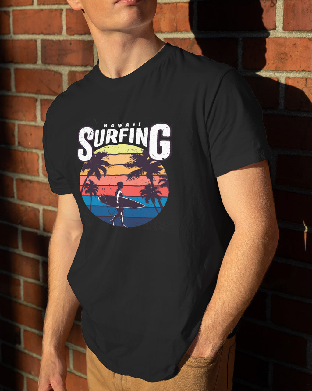 Unisex Retro Tee | Surfing