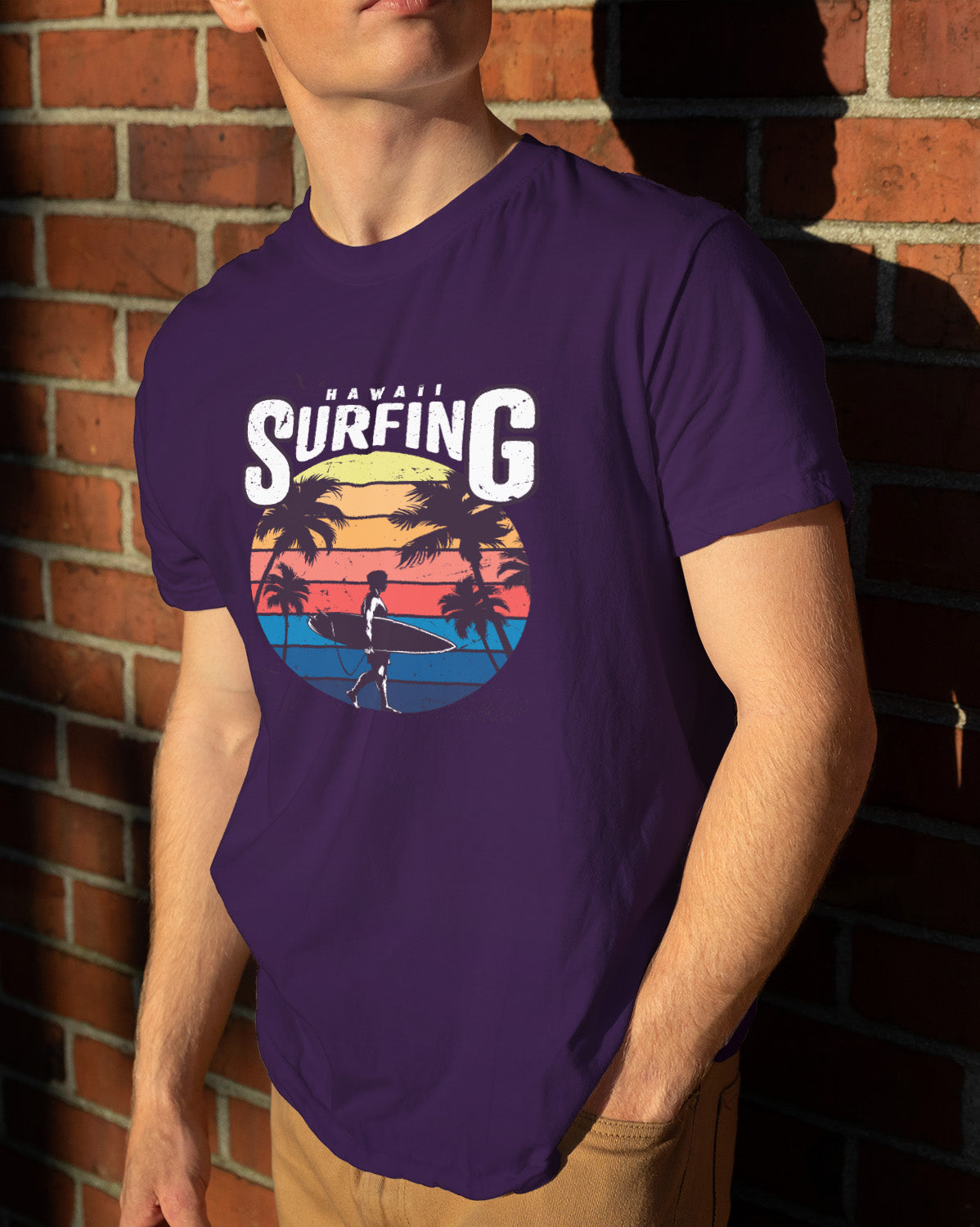 Unisex Retro Tee | Surfing