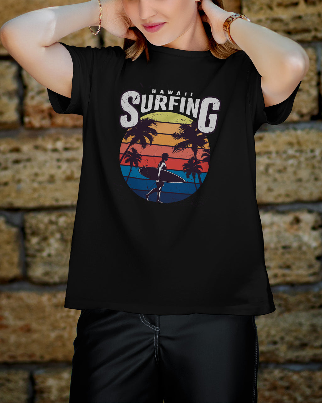 Unisex Retro Tee | Surfing