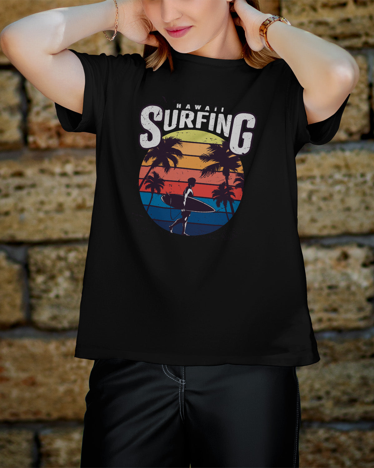Unisex Retro Tee | Surfing