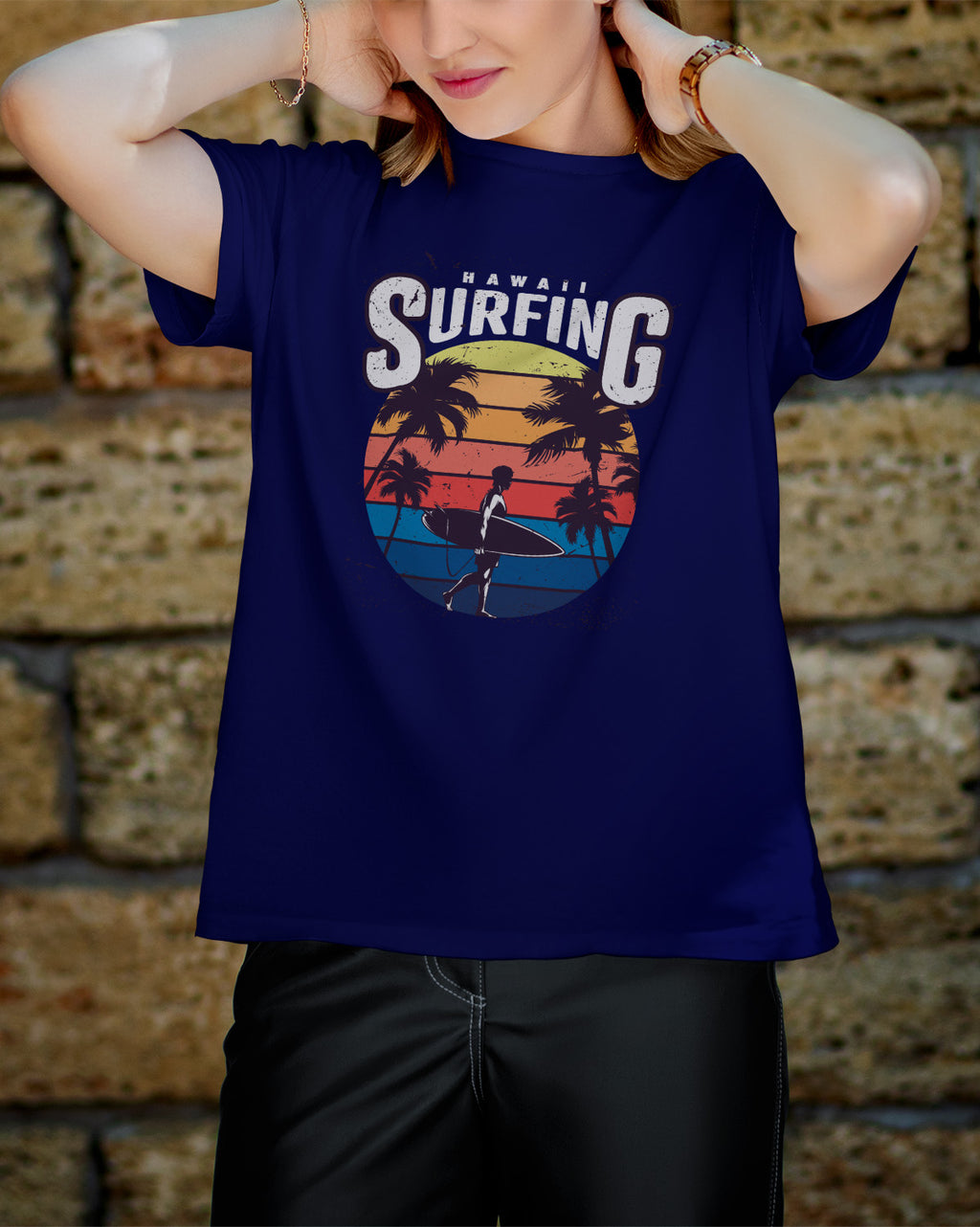 Unisex Retro Tee | Surfing
