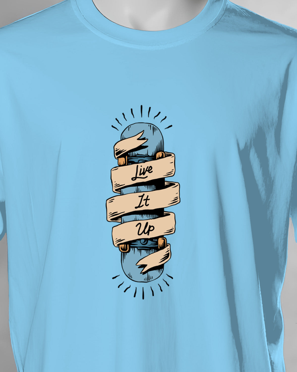 Unisex Retro Tee | Live It Up