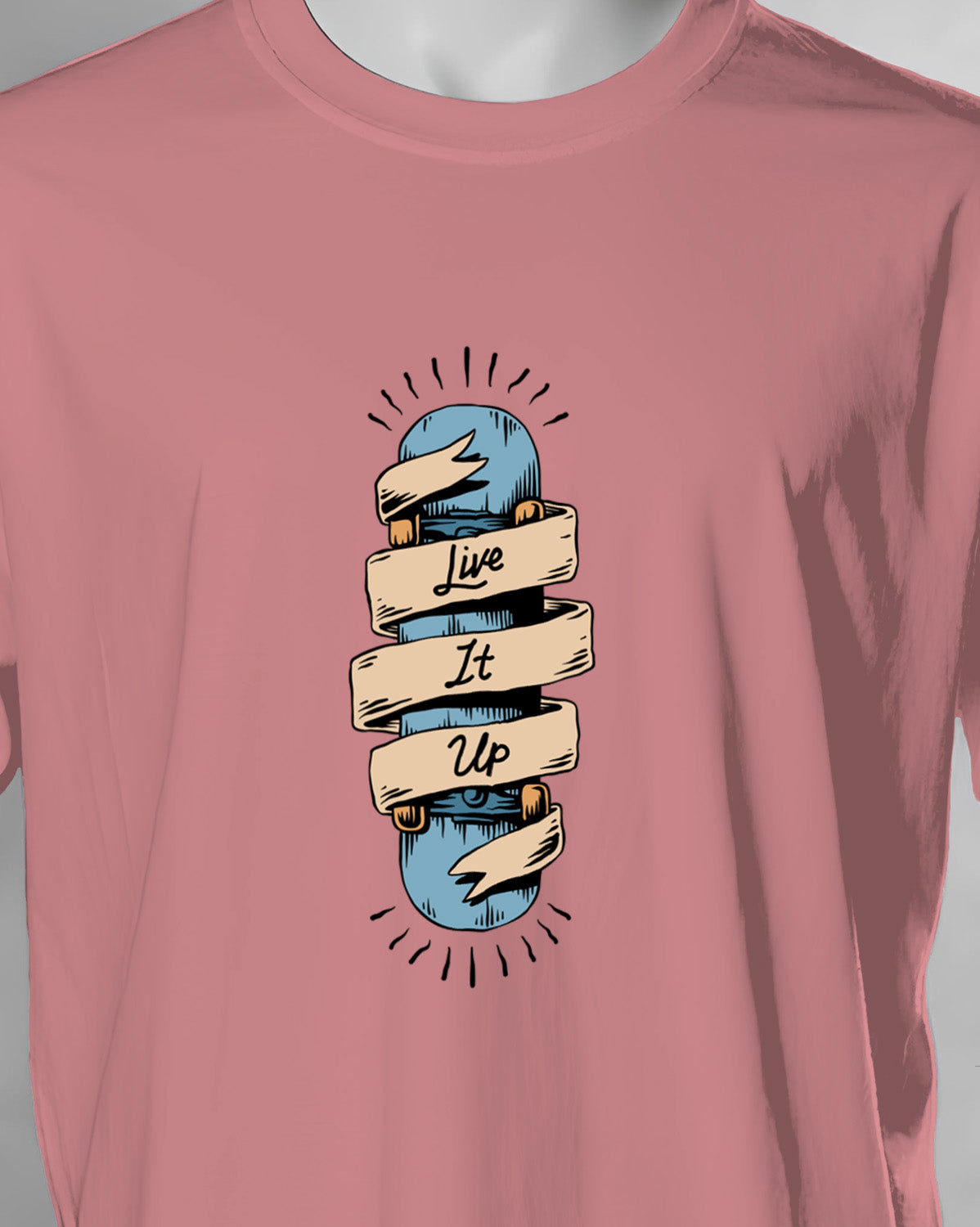 Unisex Retro Tee | Live It Up