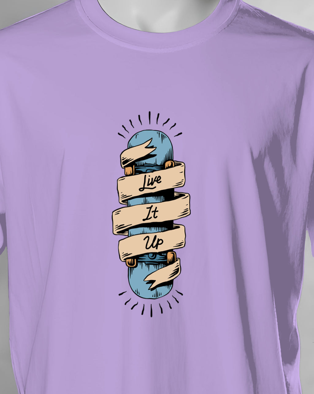 Unisex Retro Tee | Live It Up