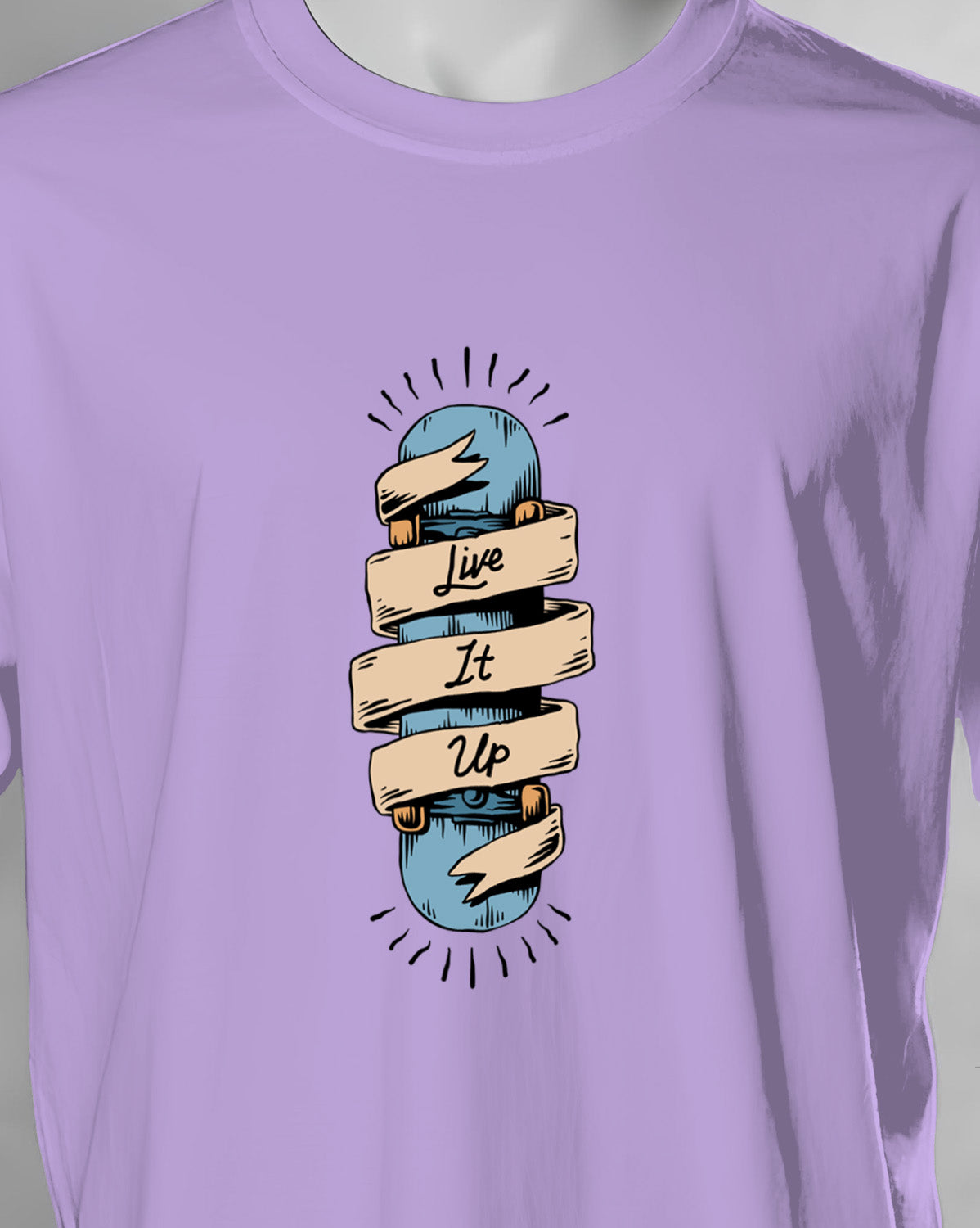 Unisex Retro Tee | Live It Up