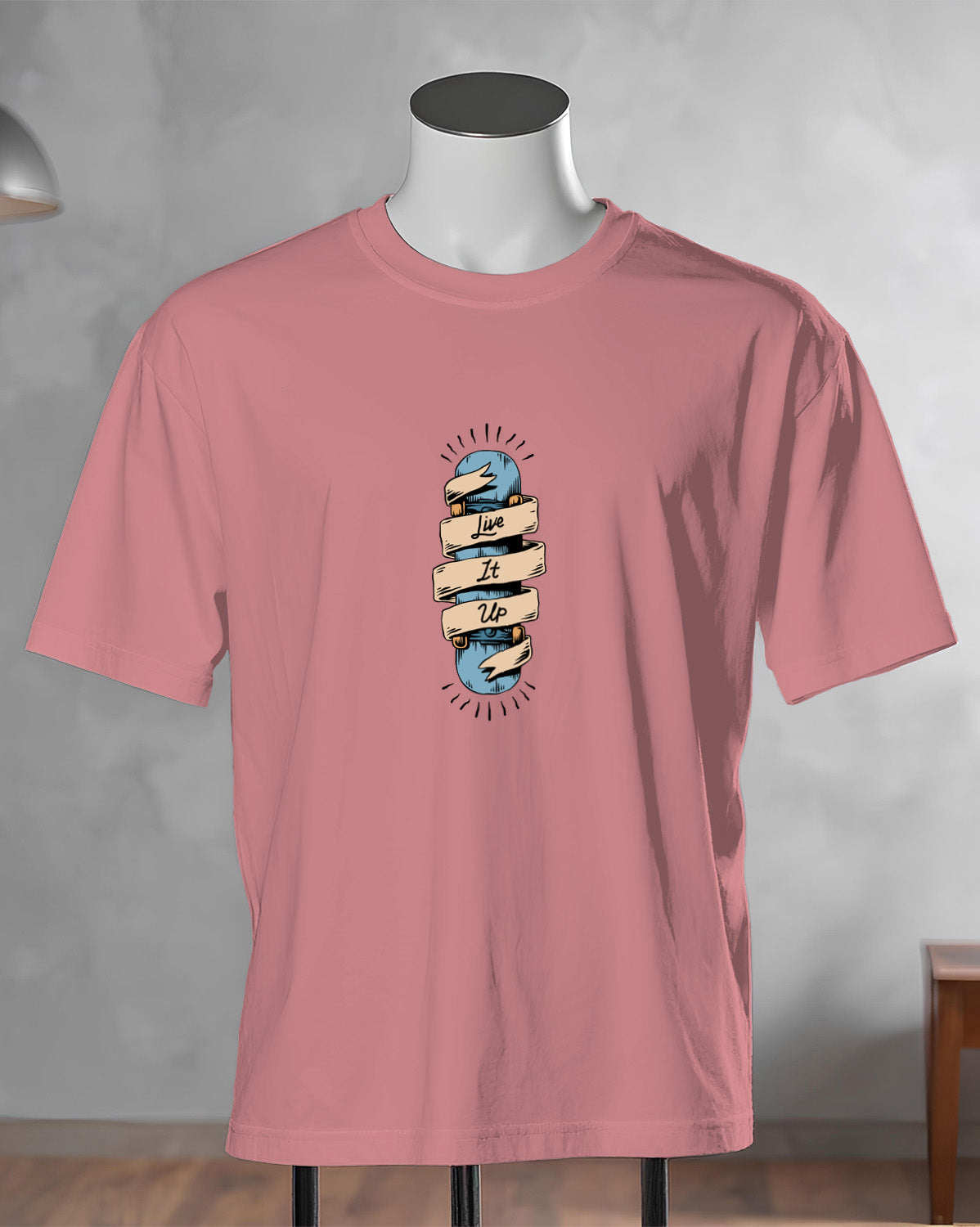 Unisex Retro Tee | Live It Up