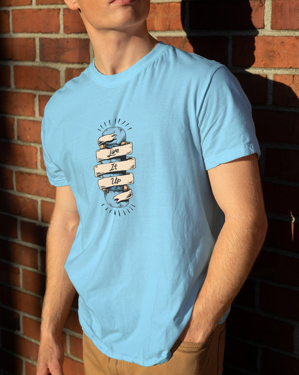 Unisex Retro Tee | Live It Up