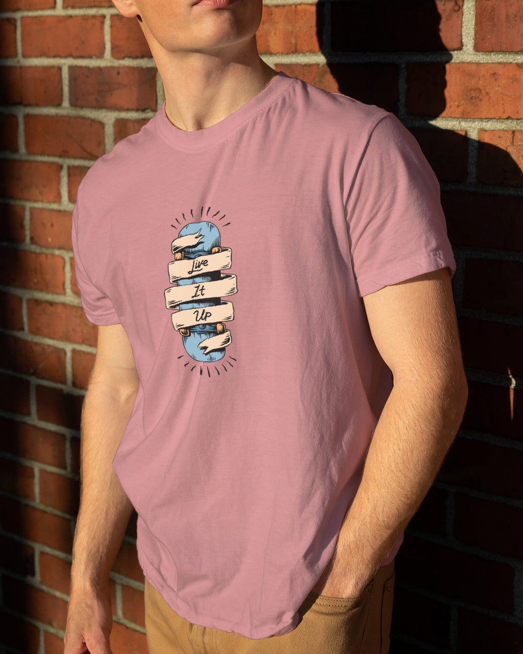 Unisex Retro Tee | Live It Up