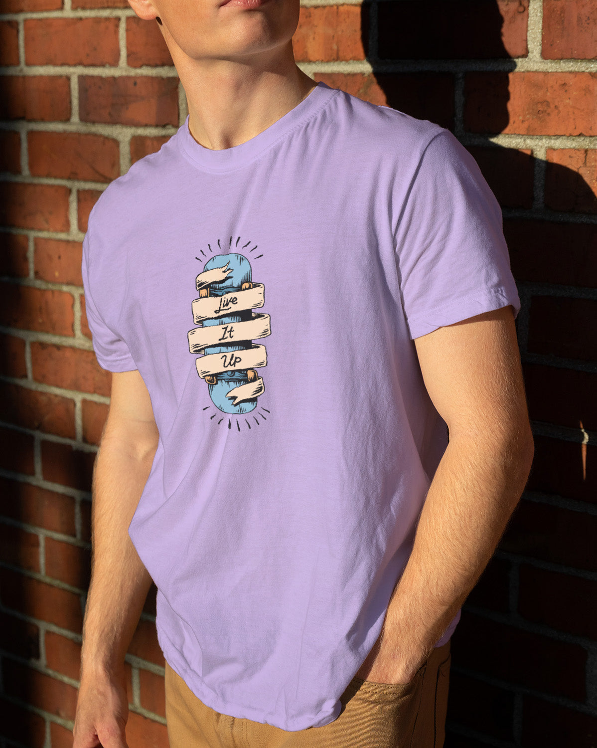 Unisex Retro Tee | Live It Up