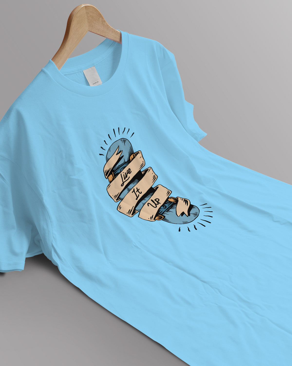Unisex Retro Tee | Live It Up