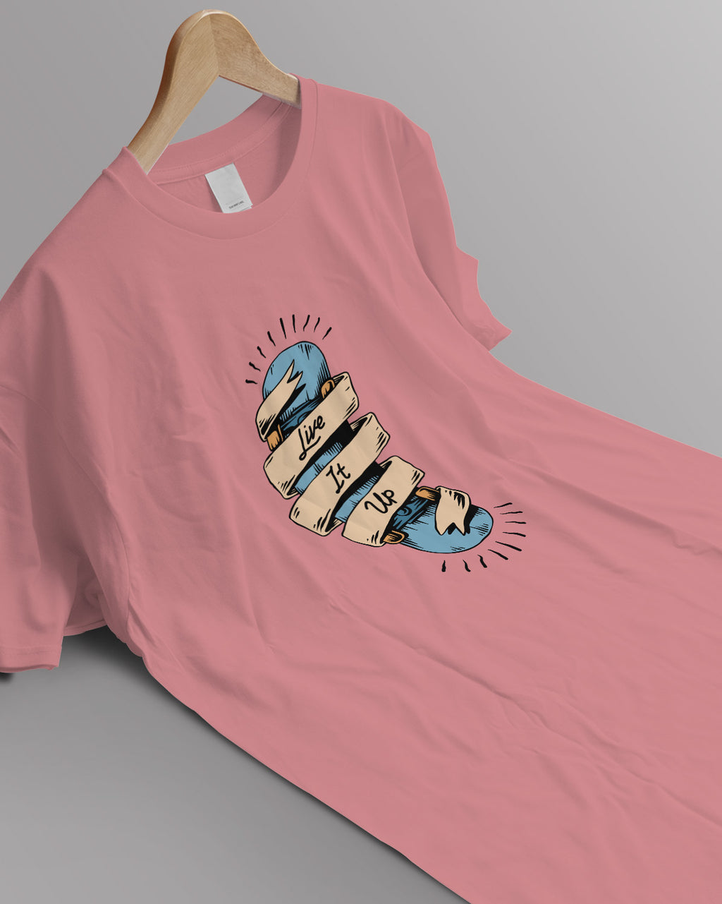 Unisex Retro Tee | Live It Up