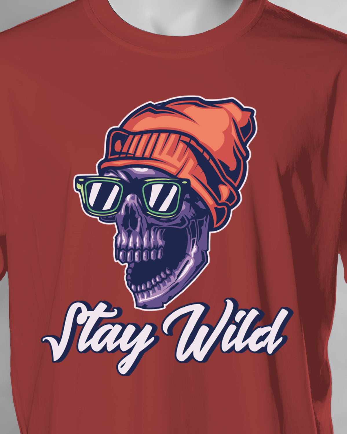 Unisex Retro T-Shirt | Stay Wild