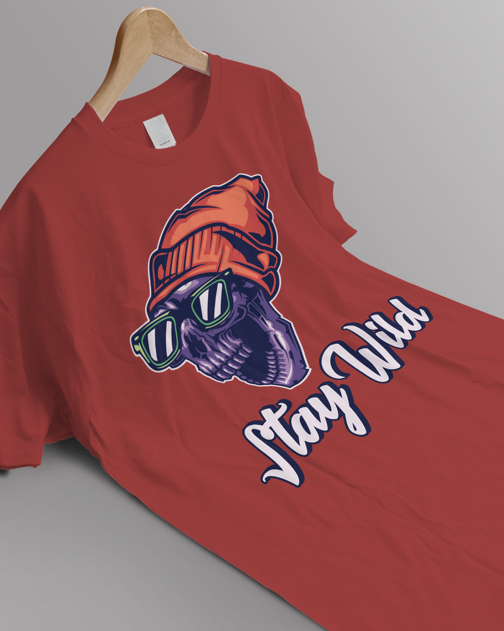 Unisex Retro T-Shirt | Stay Wild