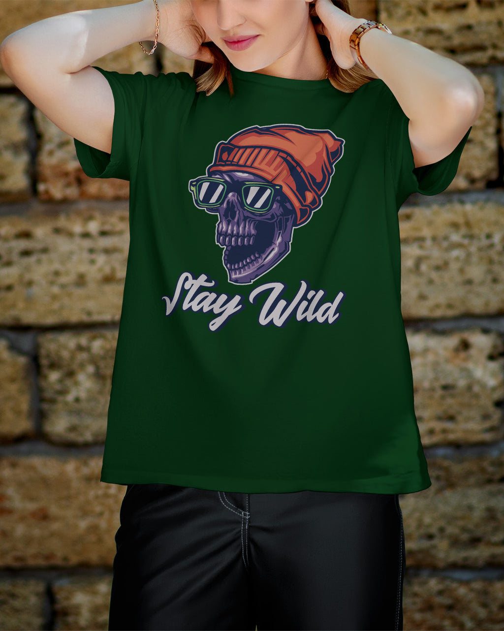 Unisex Retro T-Shirt | Stay Wild